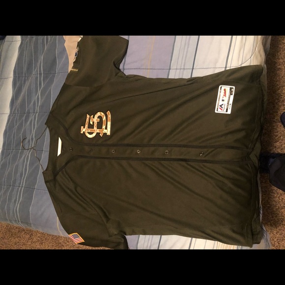 MLB Brest cancer camo Jersey - Picture 1 of 2